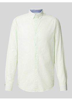 Koszula casualowa o kroju regular fit z wzorem w paski ze sklepu Peek&Cloppenburg  w kategorii Koszule męskie - zdjęcie 171447229