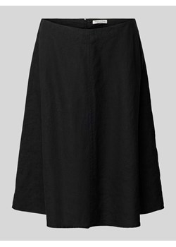 Spódnica lniana w jednolitym kolorze ze sklepu Peek&Cloppenburg  w kategorii Spódnice - zdjęcie 171447246