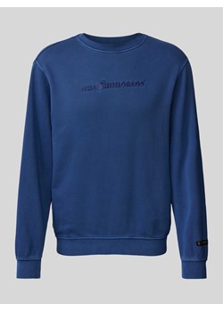 Bluza z wyhaftowanym logo model ‘Bar’ ze sklepu Peek&Cloppenburg  w kategorii Bluzy męskie - zdjęcie 171447436