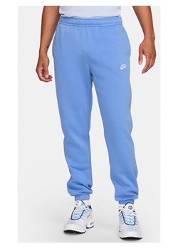 Spodnie męskie Nike Sportswear Club Fleece - Niebieski ze sklepu Nike poland w kategorii Spodnie męskie - zdjęcie 171447517