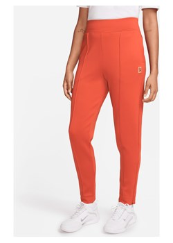 Damskie spodnie z dzianiny do tenisa NikeCourt Dri-FIT - Pomarańczowy ze sklepu Nike poland w kategorii Spodnie damskie - zdjęcie 171447577