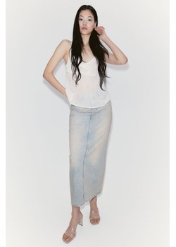 H & M - Dżinsowa spódnica maxi - Niebieski ze sklepu H&M w kategorii Spódnice - zdjęcie 171447969