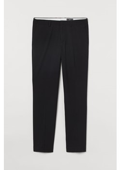 H & M - Spodnie garniturowe Slim Fit - Czarny ze sklepu H&M w kategorii Spodnie męskie - zdjęcie 171447987