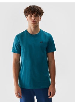 4F Koszulka w kolorze niebieskim ze sklepu Limango Polska w kategorii T-shirty męskie - zdjęcie 171448707