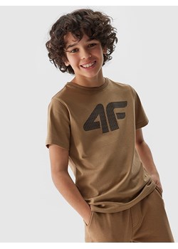 4F Koszulka w kolorze beżowym ze sklepu Limango Polska w kategorii T-shirty chłopięce - zdjęcie 171448789