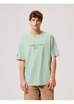 Koszulka CLTN T 0824 Jasny Khaki S ze sklepu Diverse w kategorii T-shirty męskie - zdjęcie 171450358