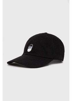 Puma czapka z daszkiem bawełniana Downtown Low Curve Cap kolor czarny z aplikacją 025312 ze sklepu PRM w kategorii Czapki z daszkiem damskie - zdjęcie 171450617