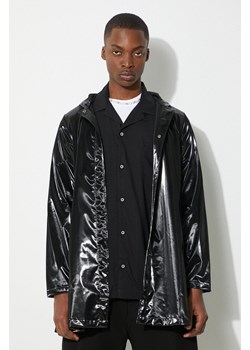 Rains płaszcz kolor czarny przejściowa ze sklepu PRM w kategorii Kurtki damskie - zdjęcie 171450685