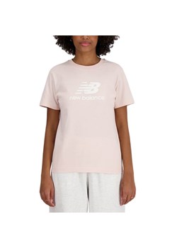 Koszulka New Balance WT41502OUK - różowa ze sklepu streetstyle24.pl w kategorii Bluzki damskie - zdjęcie 171450879