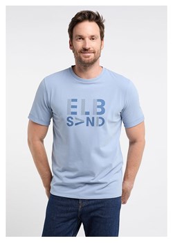 ELBSAND Koszulka &quot;Rik&quot; w kolorze błękitnym ze sklepu Limango Polska w kategorii T-shirty męskie - zdjęcie 171450935