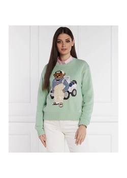 POLO RALPH LAUREN Sweter CADET BEAR | Relaxed fit ze sklepu Gomez Fashion Store w kategorii Swetry damskie - zdjęcie 171451145