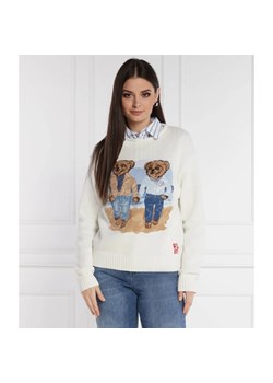 POLO RALPH LAUREN Sweter RLLNK RR BR | Relaxed fit ze sklepu Gomez Fashion Store w kategorii Swetry damskie - zdjęcie 171451796