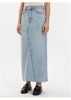 Gina Tricot Spódnica jeansowa 21426 Niebieski Regular Fit ze sklepu MODIVO w kategorii Spódnice - zdjęcie 171451917