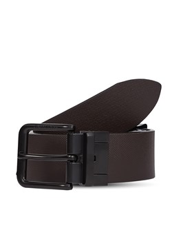 Pasek Męski Calvin Klein Classic K50K512070 Black/Bitter Brown 01C ze sklepu eobuwie.pl w kategorii Paski męskie - zdjęcie 171452778