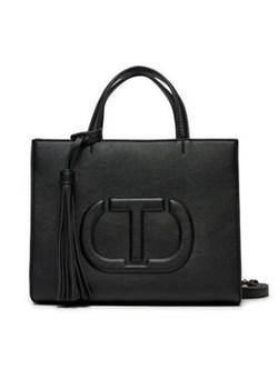 TWINSET Torebka 241TD8022 Czarny ze sklepu MODIVO w kategorii Torby Shopper bag - zdjęcie 171454085