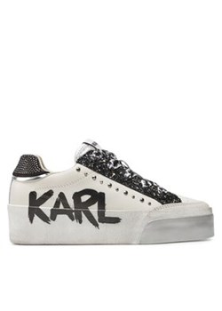 KARL LAGERFELD Sneakersy KL60190 Biały ze sklepu MODIVO w kategorii Trampki damskie - zdjęcie 171454158