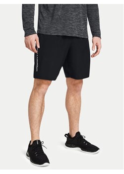 Under Armour Szorty sportowe Ua Woven Wdmk Shorts 1383356-001 Czarny Loose Fit ze sklepu MODIVO w kategorii Spodenki męskie - zdjęcie 171454269