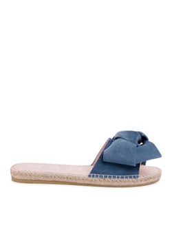 Manebi Espadryle Sandals With Bow K 1.3 J0 Niebieski ze sklepu MODIVO w kategorii Klapki damskie - zdjęcie 171454398