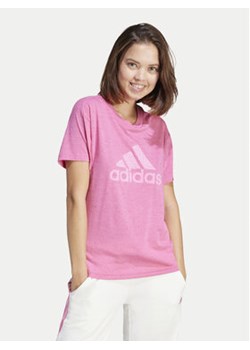 adidas T-Shirt Future Icons Winners 3.0 IS3631 Różowy Regular Fit ze sklepu MODIVO w kategorii Bluzki damskie - zdjęcie 171455776