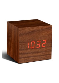 Gingko Design zegar stołowy Cube Click Clock ze sklepu ANSWEAR.com w kategorii Zegary - zdjęcie 171456076