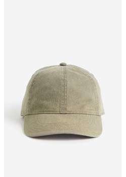H & M - Dżinsowa czapka z daszkiem - Beżowy ze sklepu H&M w kategorii Czapki z daszkiem damskie - zdjęcie 171457705