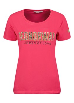 Geographical Norway Koszulka &quot;Jolileo&quot; w kolorze różowym ze sklepu Limango Polska w kategorii Bluzki damskie - zdjęcie 171458725