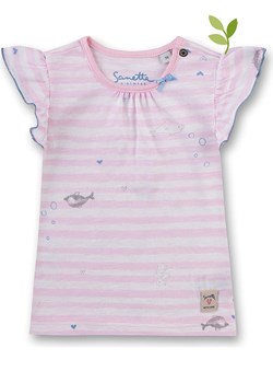 Sanetta Kidswear Koszulka w kolorze jasnoróżowo-białym ze sklepu Limango Polska w kategorii Koszulki niemowlęce - zdjęcie 171458746