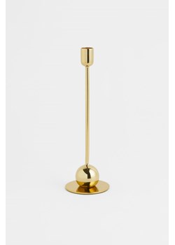 H & M - Wysoki świecznik metalowy - Złoty ze sklepu H&M w kategorii Świeczniki - zdjęcie 171459989