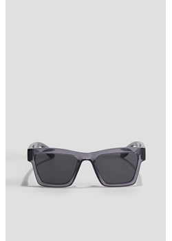 H & M - Kwadratowe okulary przeciwsłoneczne - Czarny ze sklepu H&M w kategorii Okulary przeciwsłoneczne dziecięce - zdjęcie 171460006