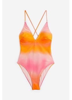 H & M - Kostium kąpielowy High Leg - Pomarańczowy ze sklepu H&M w kategorii Stroje kąpielowe - zdjęcie 171460016