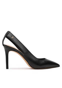 Szpilki Tommy Hilfiger Pointy Sling Back FW0FW07350 Black BDS ze sklepu eobuwie.pl w kategorii Czółenka - zdjęcie 171460868