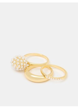 Mohito - Zestaw pierścionków - złoty ze sklepu Mohito w kategorii Pierścionki - zdjęcie 171461239