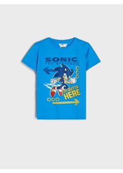 Sinsay - Koszulka Sonic the Hedgehog - niebieski ze sklepu Sinsay w kategorii T-shirty chłopięce - zdjęcie 171461817