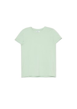 Cropp - Zielony T-shirt - zielony ze sklepu Cropp w kategorii Bluzki damskie - zdjęcie 171461966