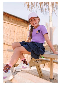 B.Nosy Koszulka w kolorze fioletowym ze sklepu Limango Polska w kategorii Bluzki dziewczęce - zdjęcie 171464448