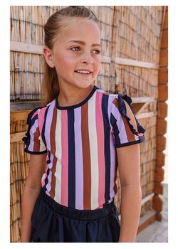 B.Nosy Koszulka w kolorze granatowo-jasnoróżowo-kremowym ze sklepu Limango Polska w kategorii Bluzki dziewczęce - zdjęcie 171464455