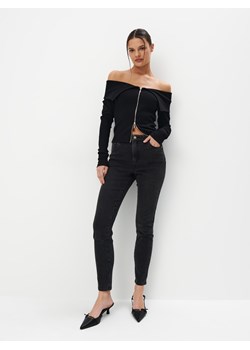 Mohito - Jeansy skinny push up - czarny ze sklepu Mohito w kategorii Jeansy damskie - zdjęcie 171473858