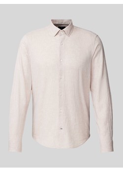 Koszula biznesowa o kroju slim fit w jednolitym kolorze ze sklepu Peek&Cloppenburg  w kategorii Koszule męskie - zdjęcie 171474887