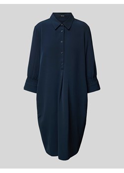 Sukienka o długości do kolan z krótką listwą guzikową model ‘Wiana’ ze sklepu Peek&Cloppenburg  w kategorii Sukienki - zdjęcie 171475018