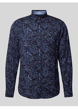 Koszula casualowa o kroju regular fit ze wzorem na całej powierzchni ze sklepu Peek&Cloppenburg  w kategorii Koszule męskie - zdjęcie 171475228