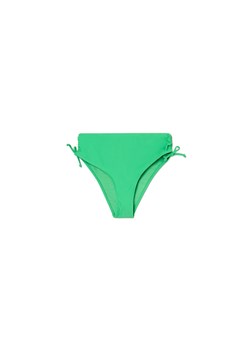 Cropp - Zielony dół od bikini z wiązaniami - zielony ze sklepu Cropp w kategorii Stroje kąpielowe - zdjęcie 171475815