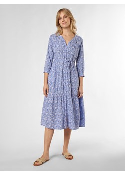 Ragwear Sukienka damska - Meve Kobiety wiskoza jasnoniebieski wzorzysty ze sklepu vangraaf w kategorii Sukienki - zdjęcie 171476486