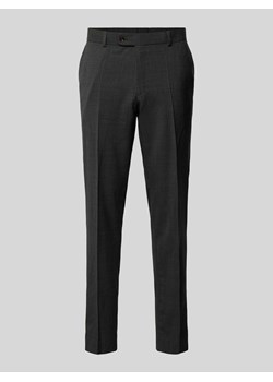 Spodnie do garnituru o kroju regular fit z kantami ze sklepu Peek&Cloppenburg  w kategorii Spodnie męskie - zdjęcie 171478175