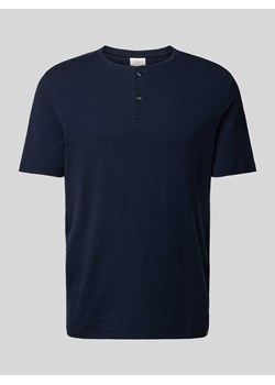 T-shirt z fakturowanym wzorem ze sklepu Peek&Cloppenburg  w kategorii T-shirty męskie - zdjęcie 171478487