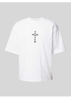 T-shirt z nadrukiem z logo ze sklepu Peek&Cloppenburg  w kategorii T-shirty męskie - zdjęcie 171478535