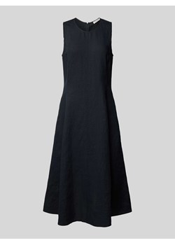 Sukienka lniana z okrągłym dekoltem ze sklepu Peek&Cloppenburg  w kategorii Sukienki - zdjęcie 171478658