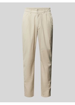 Spodnie z wpuszczanymi kieszeniami model ‘TINO’ ze sklepu Peek&Cloppenburg  w kategorii Spodnie męskie - zdjęcie 171478927
