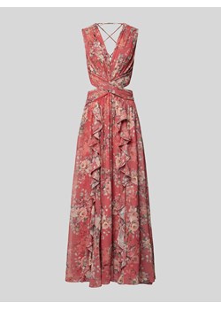 Sukienka koktajlowa w kopertowym stylu z falbanami ze sklepu Peek&Cloppenburg  w kategorii Sukienki - zdjęcie 171478948