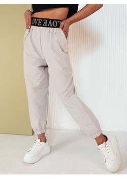Spodnie damskie SORLIN szare Dstreet UY2017 ze sklepu DSTREET.PL w kategorii Spodnie damskie - zdjęcie 171481777