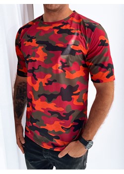 Koszulka męska  moro pomarańczowa Dstreet RX5247 ze sklepu DSTREET.PL w kategorii T-shirty męskie - zdjęcie 171482015